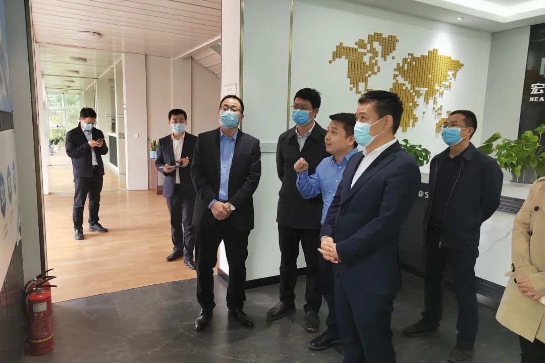 重慶市永川區(qū)委常委、副區(qū)長宋文到訪天津新宇代理廠家宏鑫源重慶金諾公司調(diào)研工作(圖1)